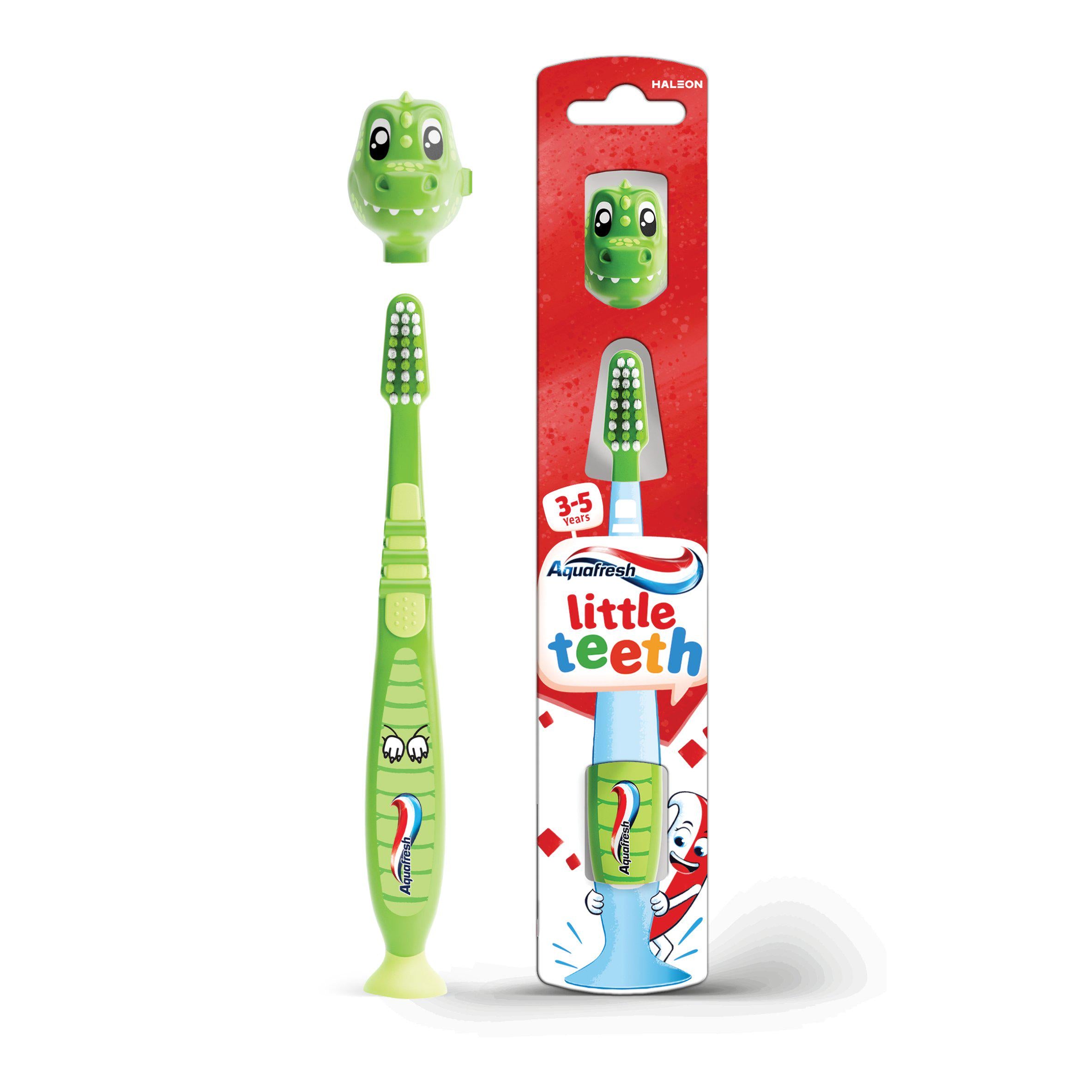 Aquafresh Little Teeth kids toothbrush 3-5 years with soft bristles, UK version