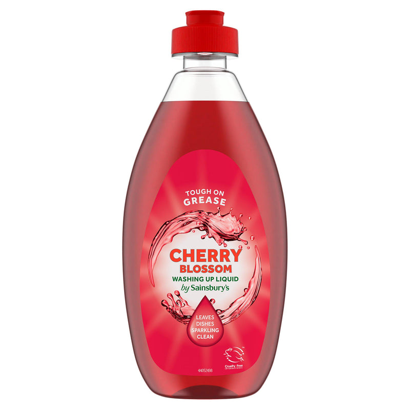 Sainsbury's Washing Up Liquid Cherry Blossom 500ml (British brand)