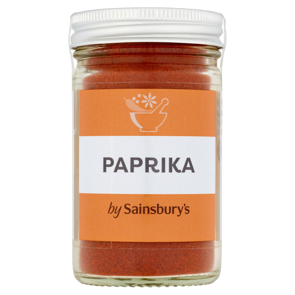 Sainsbury's paprika mild 44g jar, UK version