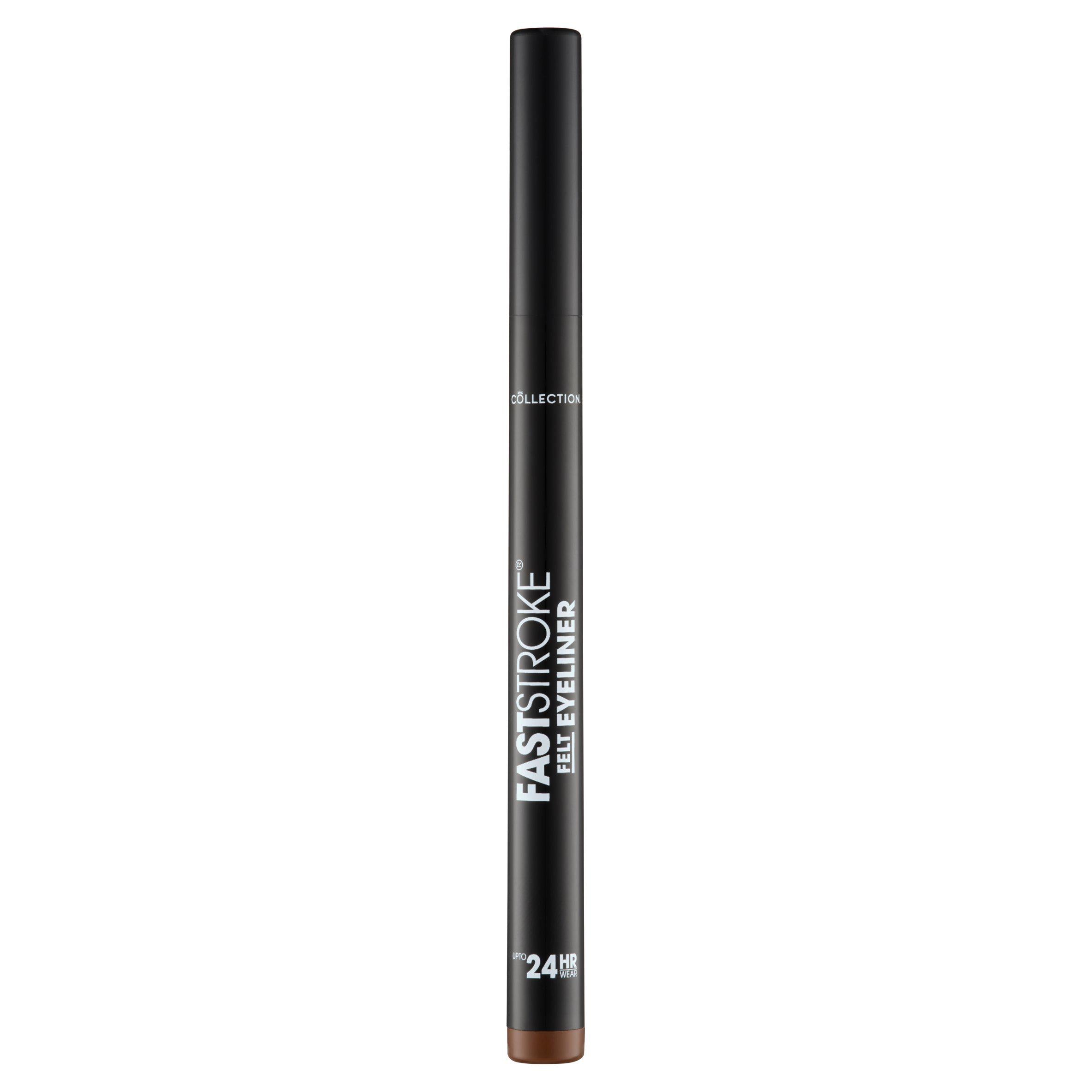 Collection Fast Stroke brown felt tip eyeliner - British product