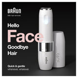 Braun Storm Face Dry Cordless Mini Hair Remover GOODS Sainsburys   