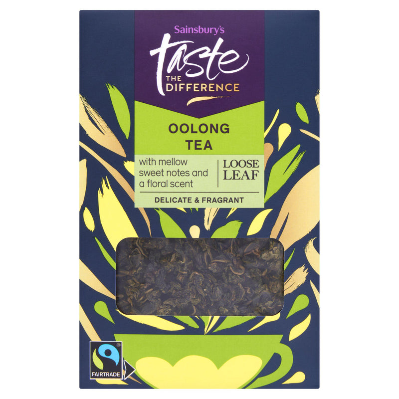 Sainsbury's Oolong tea loose leaf 100g, imported from the UK