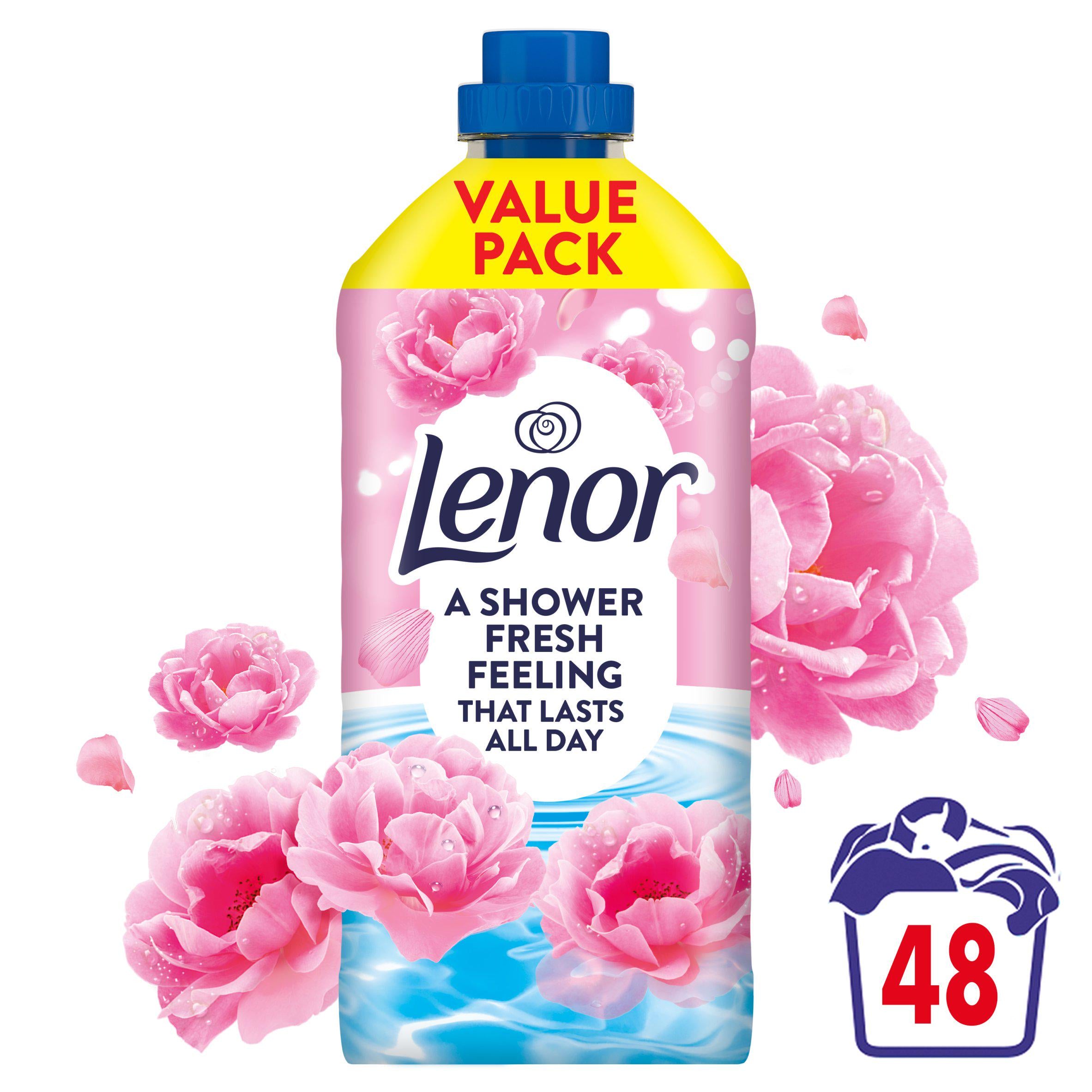 Lenor Floral Fresh fabric conditioner 48 washes - British product