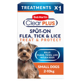 Bob Martin Clear Plus flea treatment for small dogs, UK version