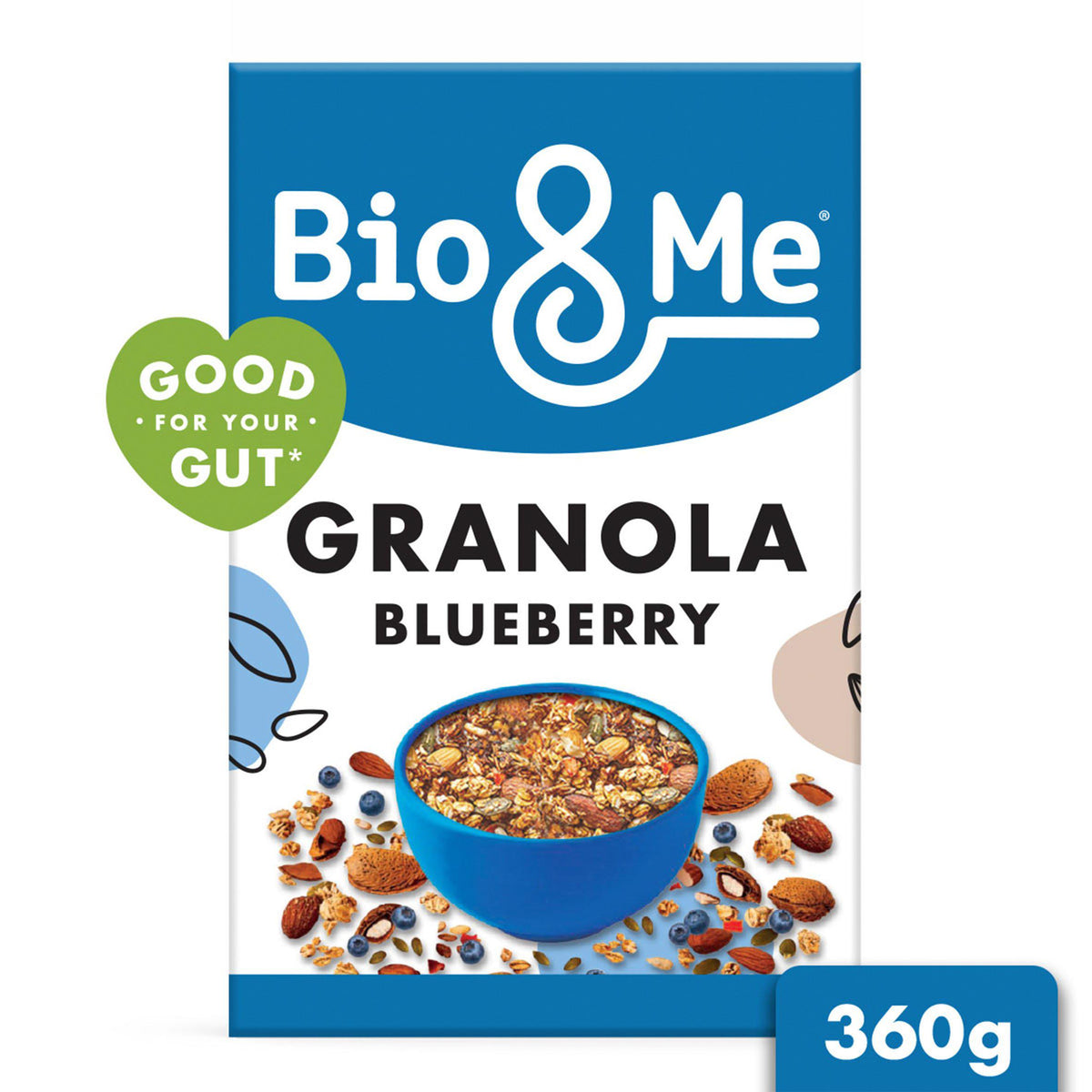 Bio & Me Blueberry Granola 360g - British product