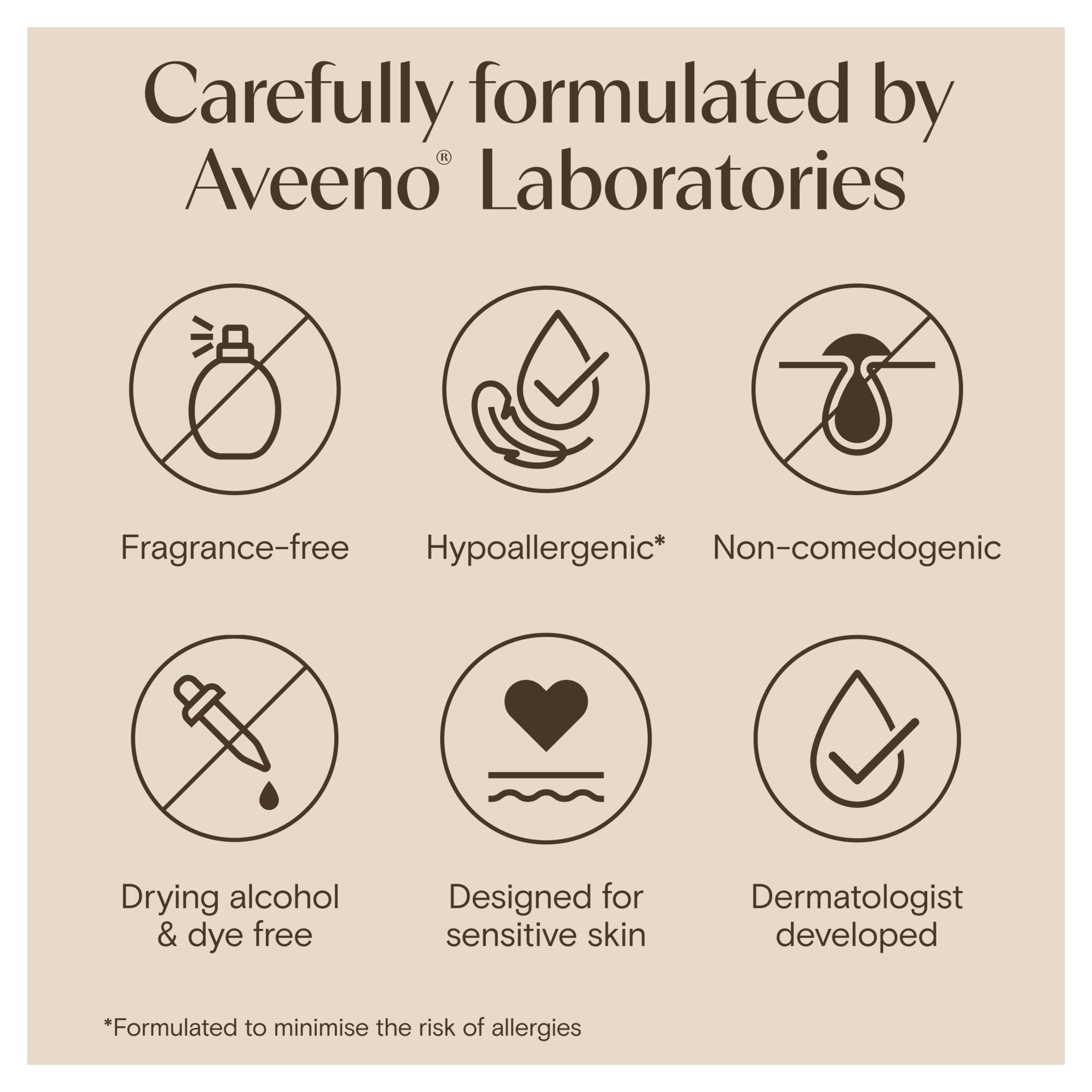 Aveeno Gentle PHA Exfoliating Cleanser 150ml - British product