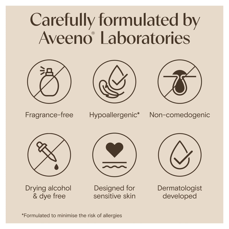 Aveeno Gentle PHA Exfoliating Cleanser 150ml - British product