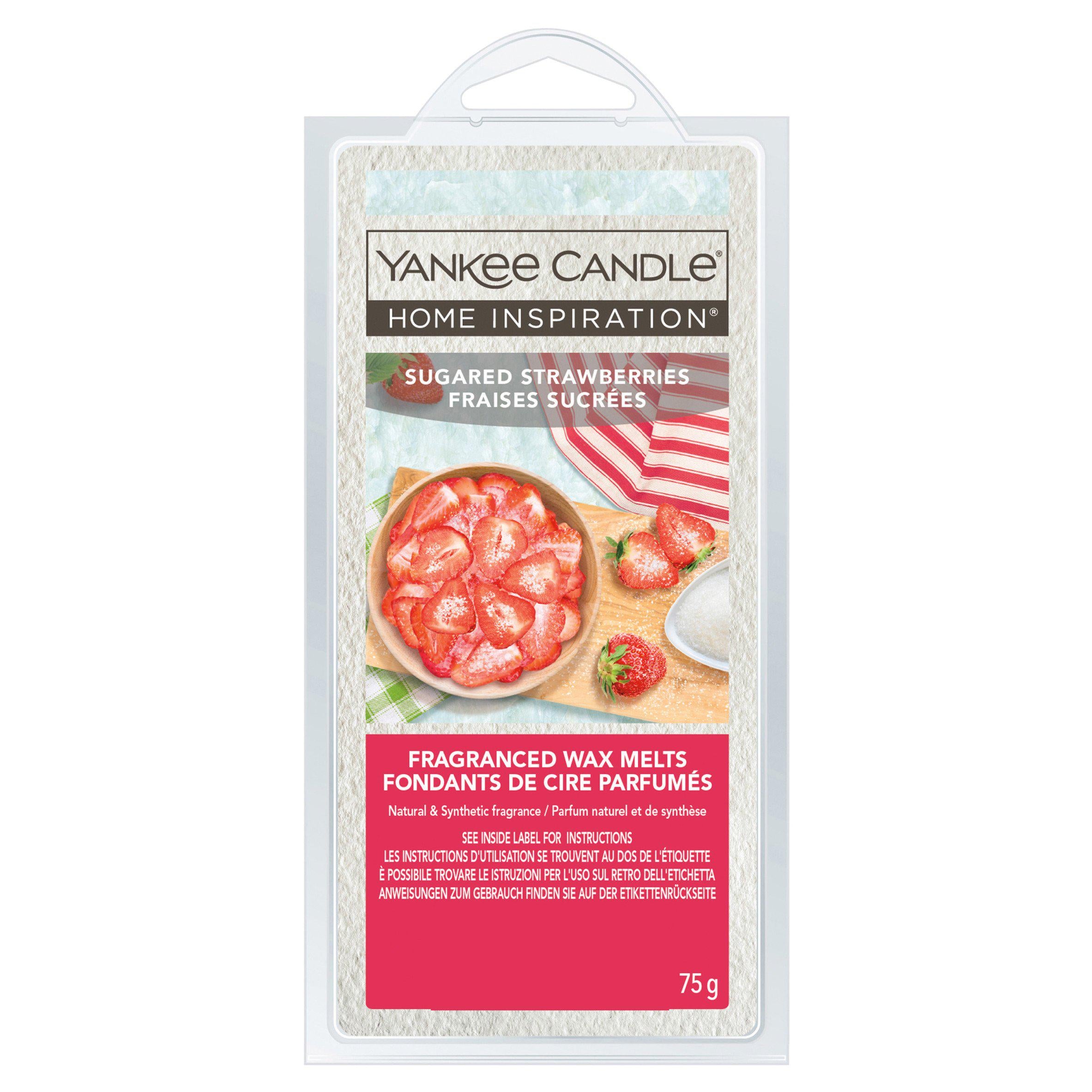 Yankee Candle wax melts Sugared Strawberries 75g - British product
