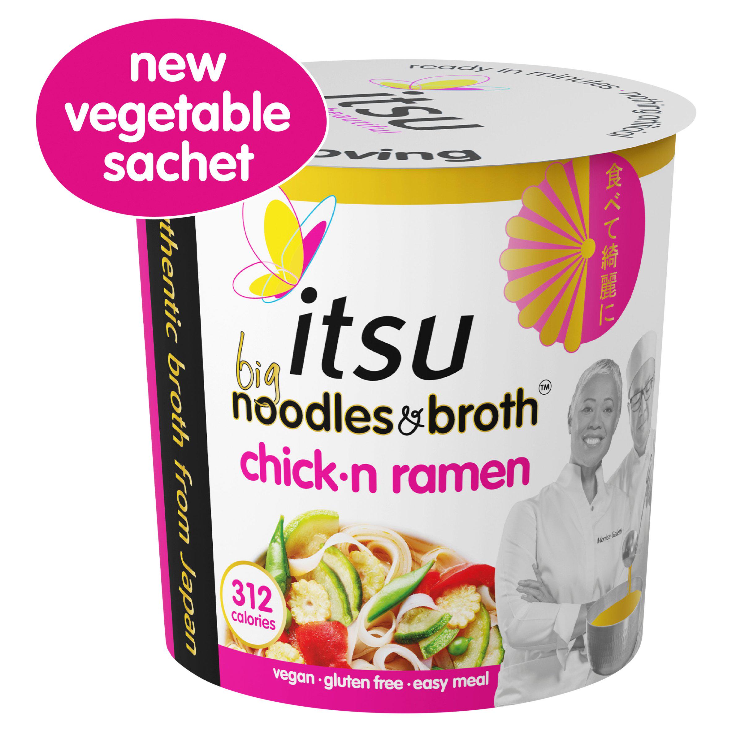 Instant Chicken Flavour Ramen Noodles & Broth Pot 93g