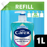Carex Original hand wash 1L refill pack, UK version