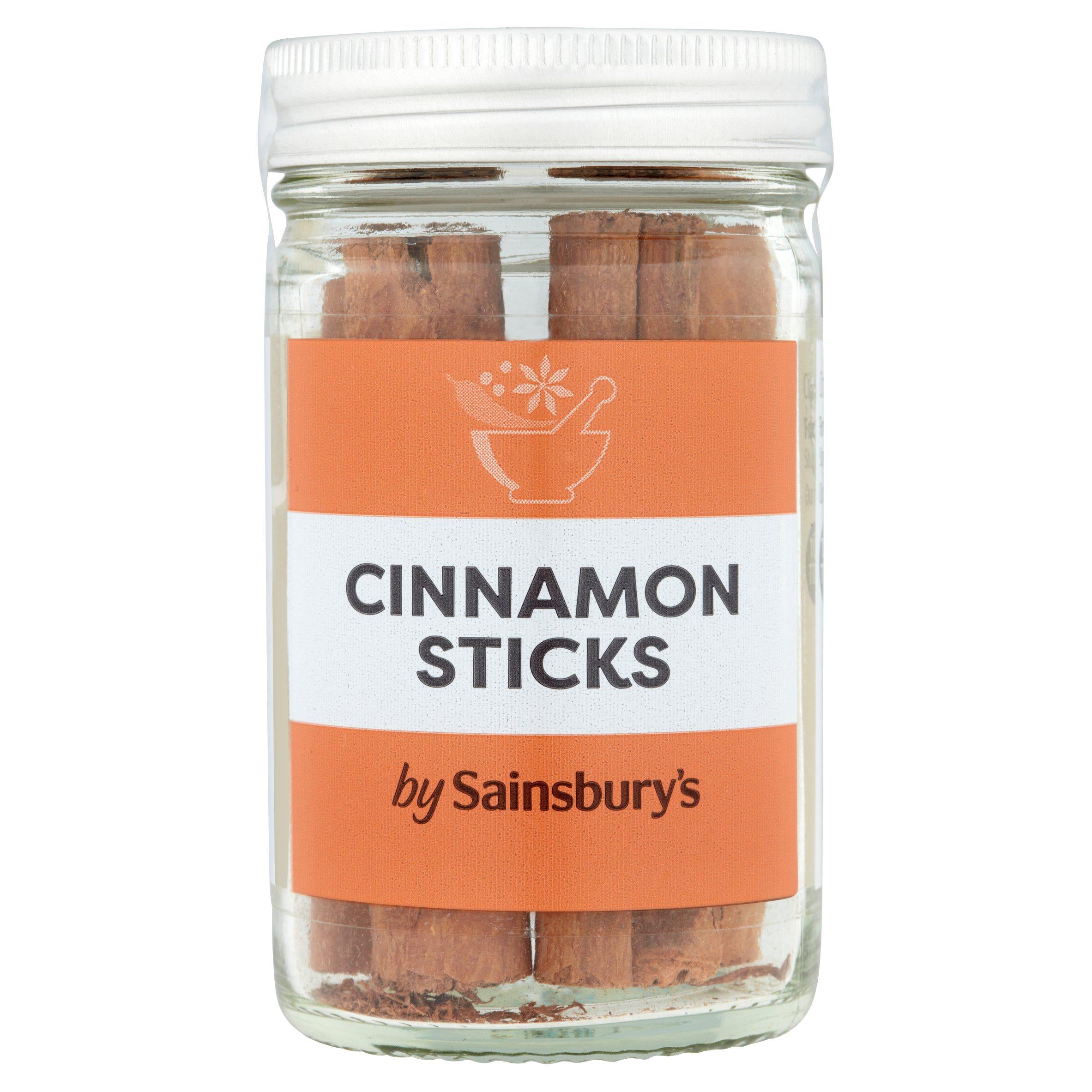 Sainsbury's cinnamon sticks 13g, imported from the UK