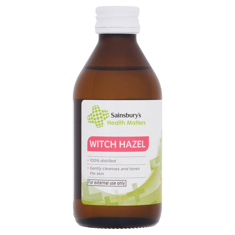 Sainsbury's Distilled Witch Hazel toner 200ml, imported from the UK