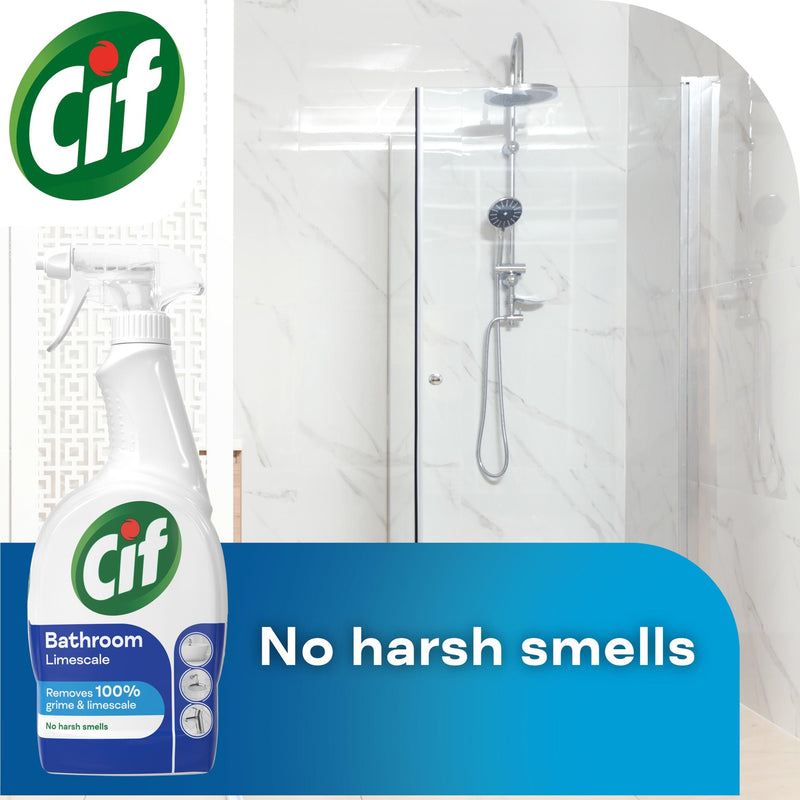 Cif Power & Shine bathroom cleaner spray 700ml (British brand)