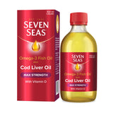 Seven Seas Omega 3 Cod Liver Oil 300ml (British brand)