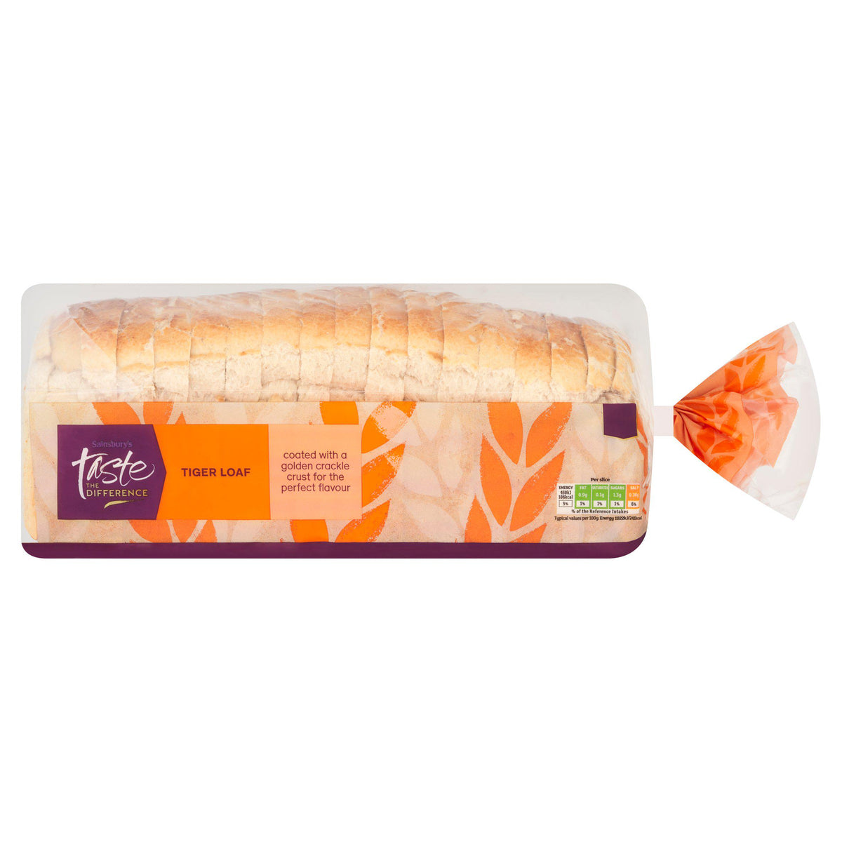 Sainsbury's Tiger Loaf Bread Taste the Difference 800g - British product
