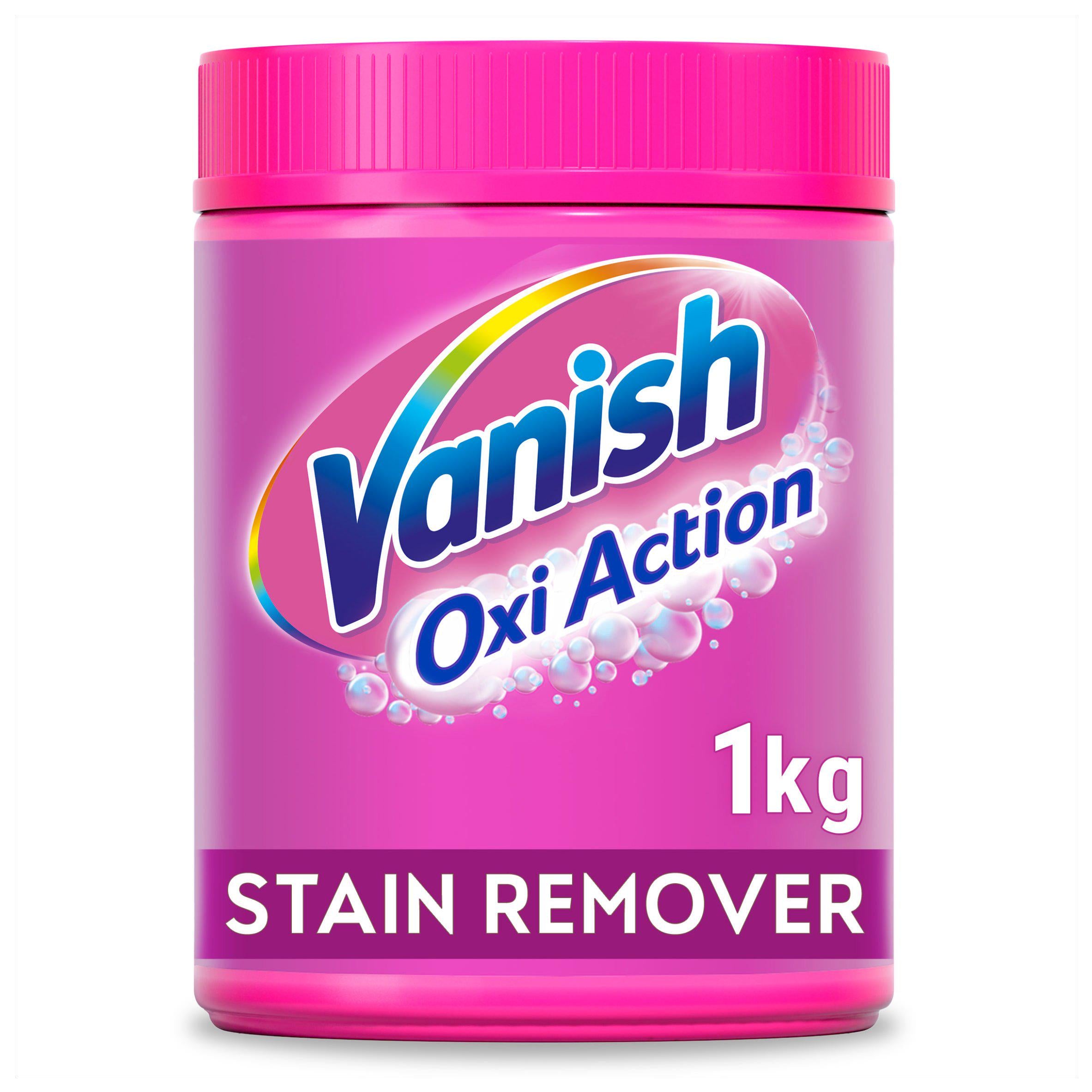 Vanish Oxi Action laundry stain remover powder 1kg (British brand)