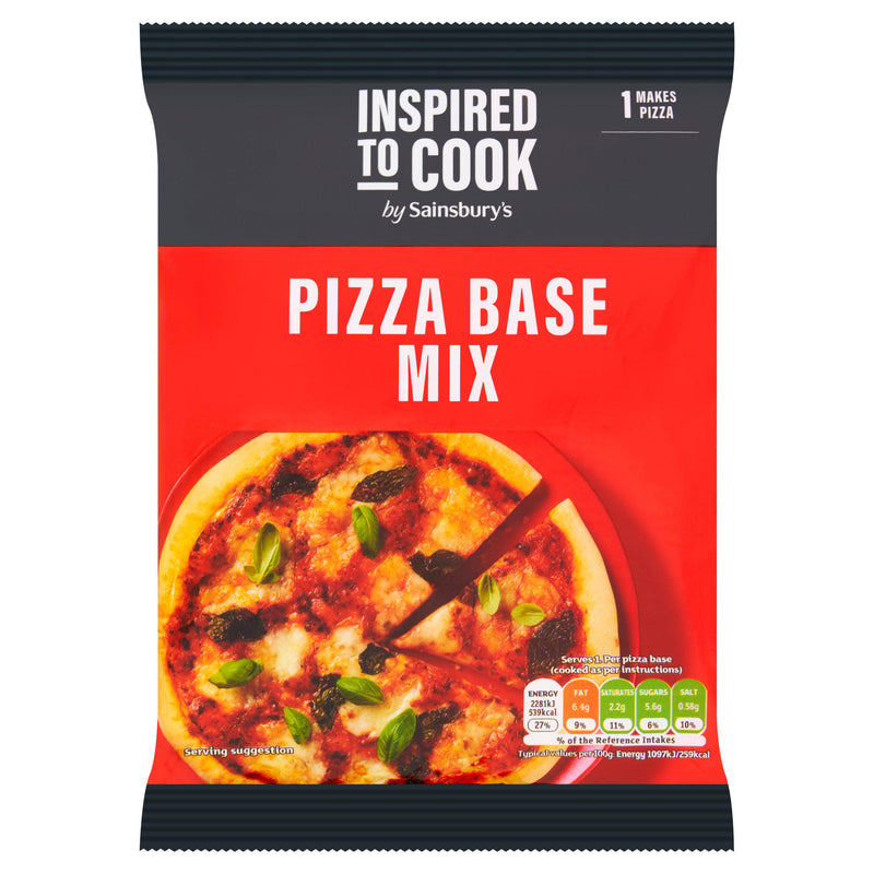 Sainsbury's pizza base mix 145g - British product