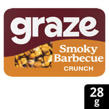 Graze smoky barbecue crunch 28g, imported from the UK