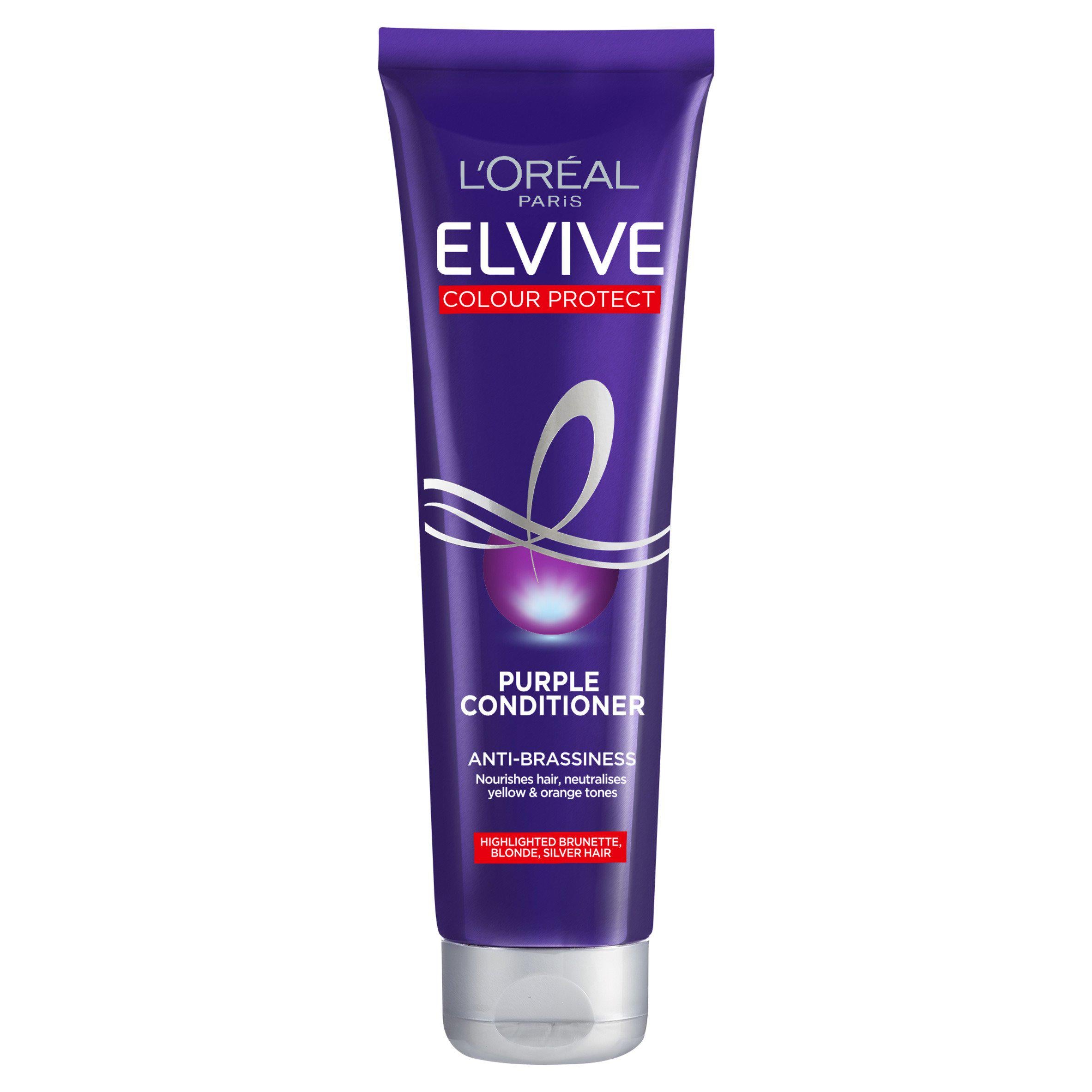 L'Oreal Elvive Colour Protect purple conditioner 150ml (British brand)