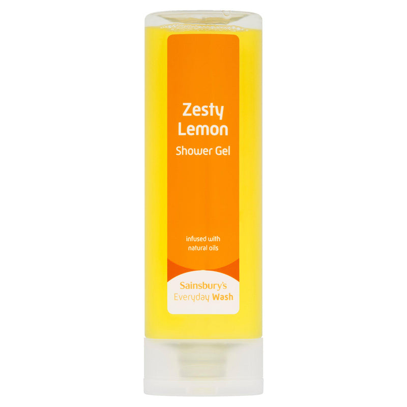 Sainsbury's Zesty Lemon shower gel 250ml, UK version