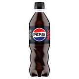 Pepsi Max no sugar cola soft drink 500ml (British brand)