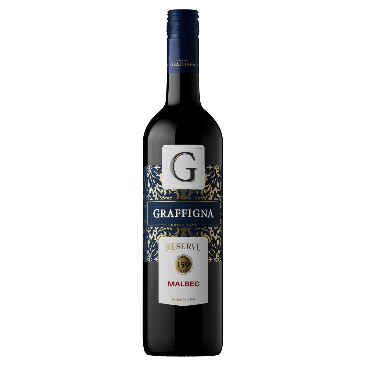 Graffigna Reserve Malbec red wine 75cl, imported from the UK