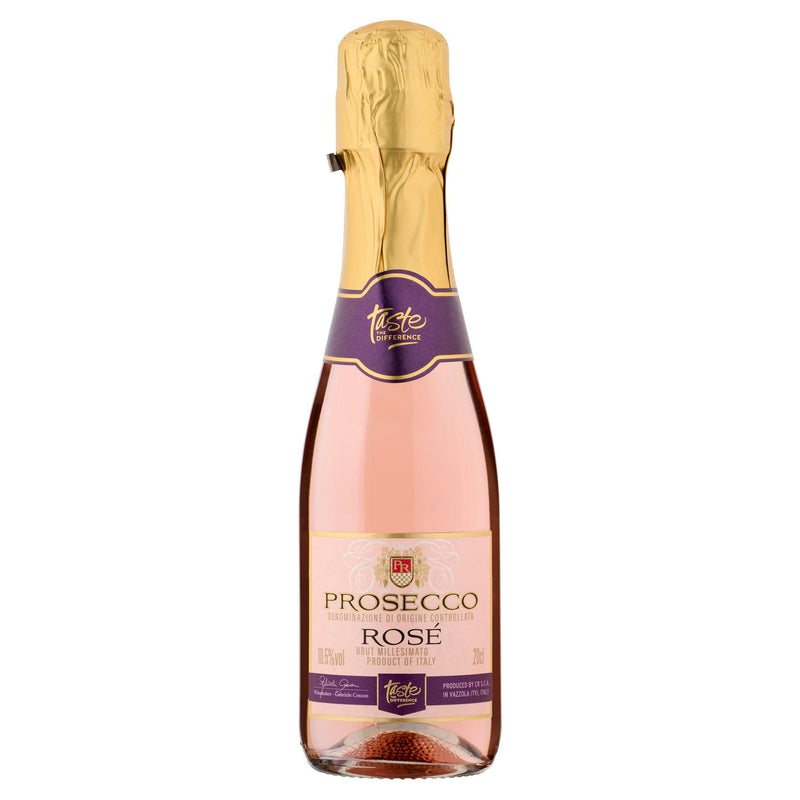 Sainsbury's Prosecco DOC Rosé Brut 20cl - British product