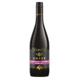 Hardys Crest Cabernet Shiraz Merlot Red Wine 75cl, UK version