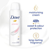 Dove powder antiperspirant deodorant 150ml - British product