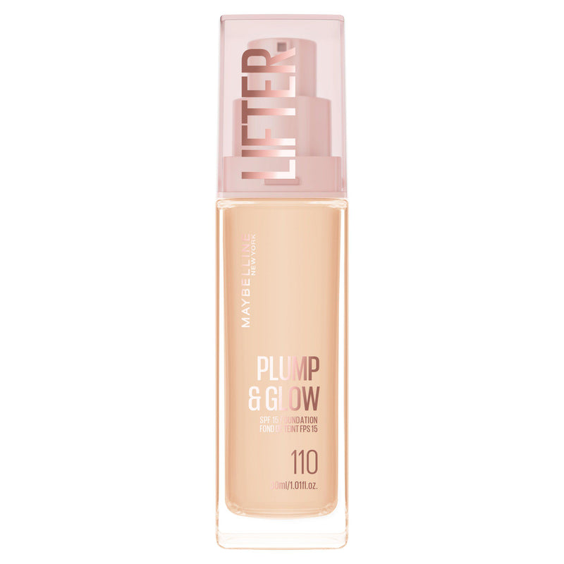 Maybelline New York Lifter Plump & Glow foundation shade 110, UK version