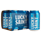 Lucky Saint low alcohol lager 0.5% 4 x 330ml, UK version