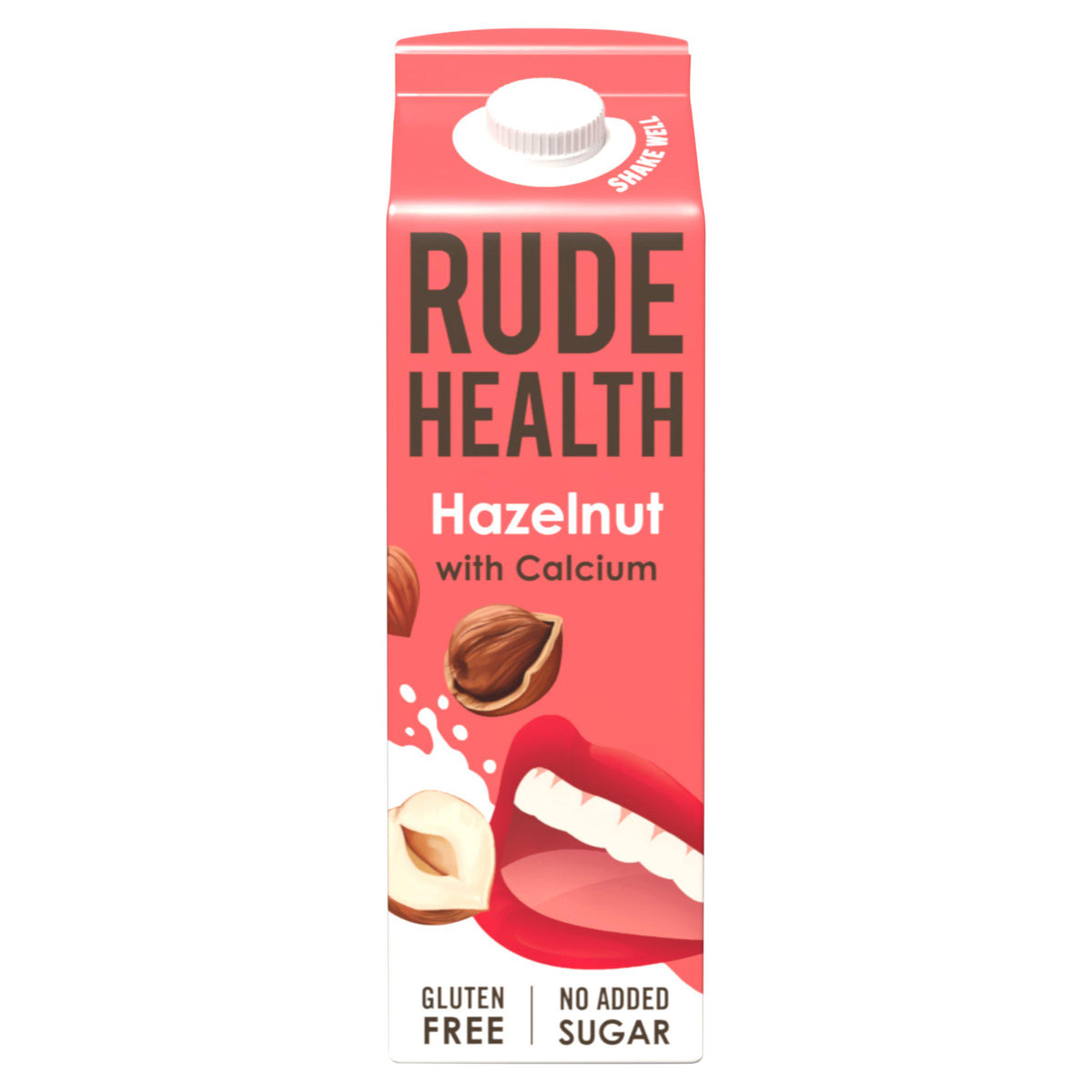 Rude Health hazelnut drink with calcium 1L (British brand)