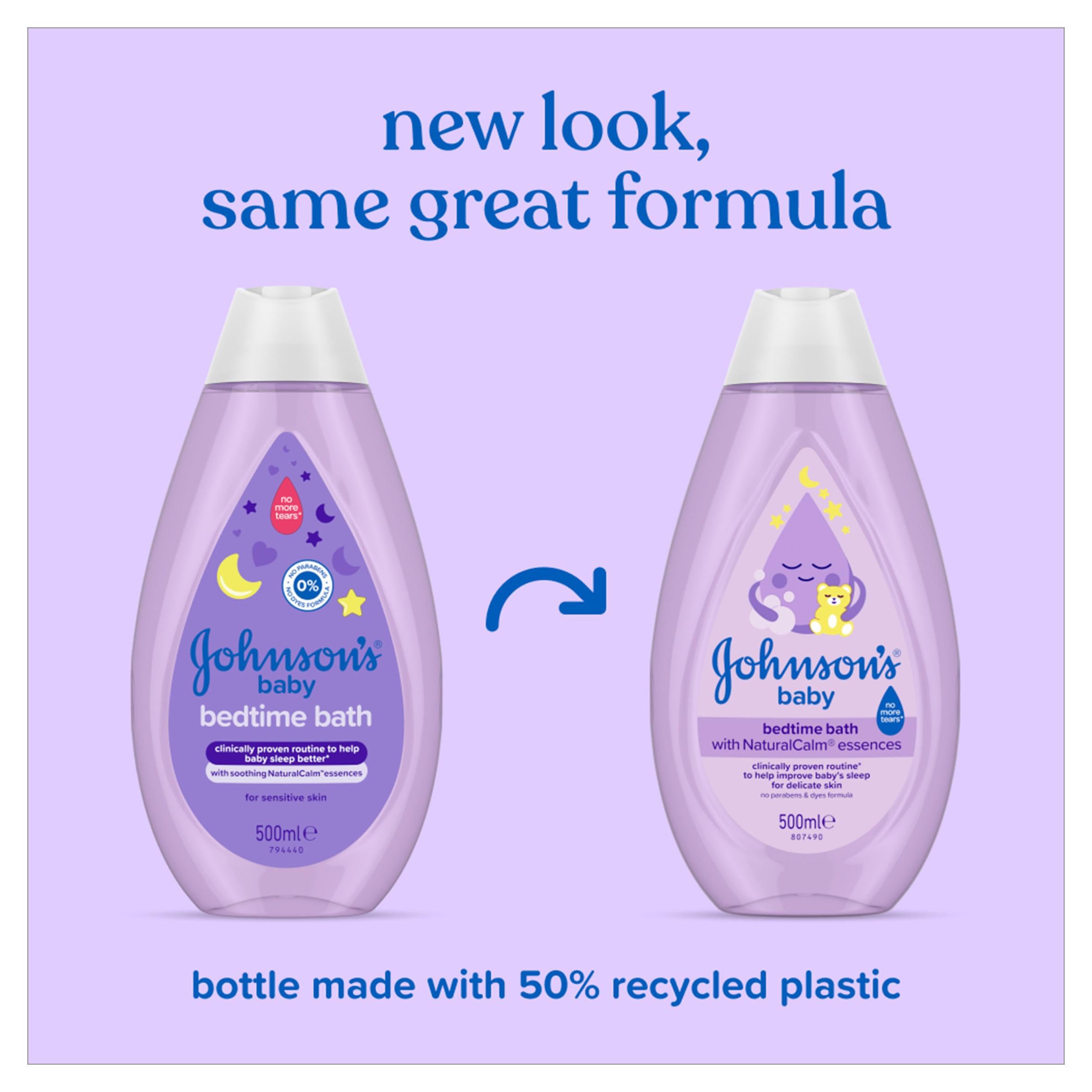 Johnson's baby bath bedtime 500ml (British brand)