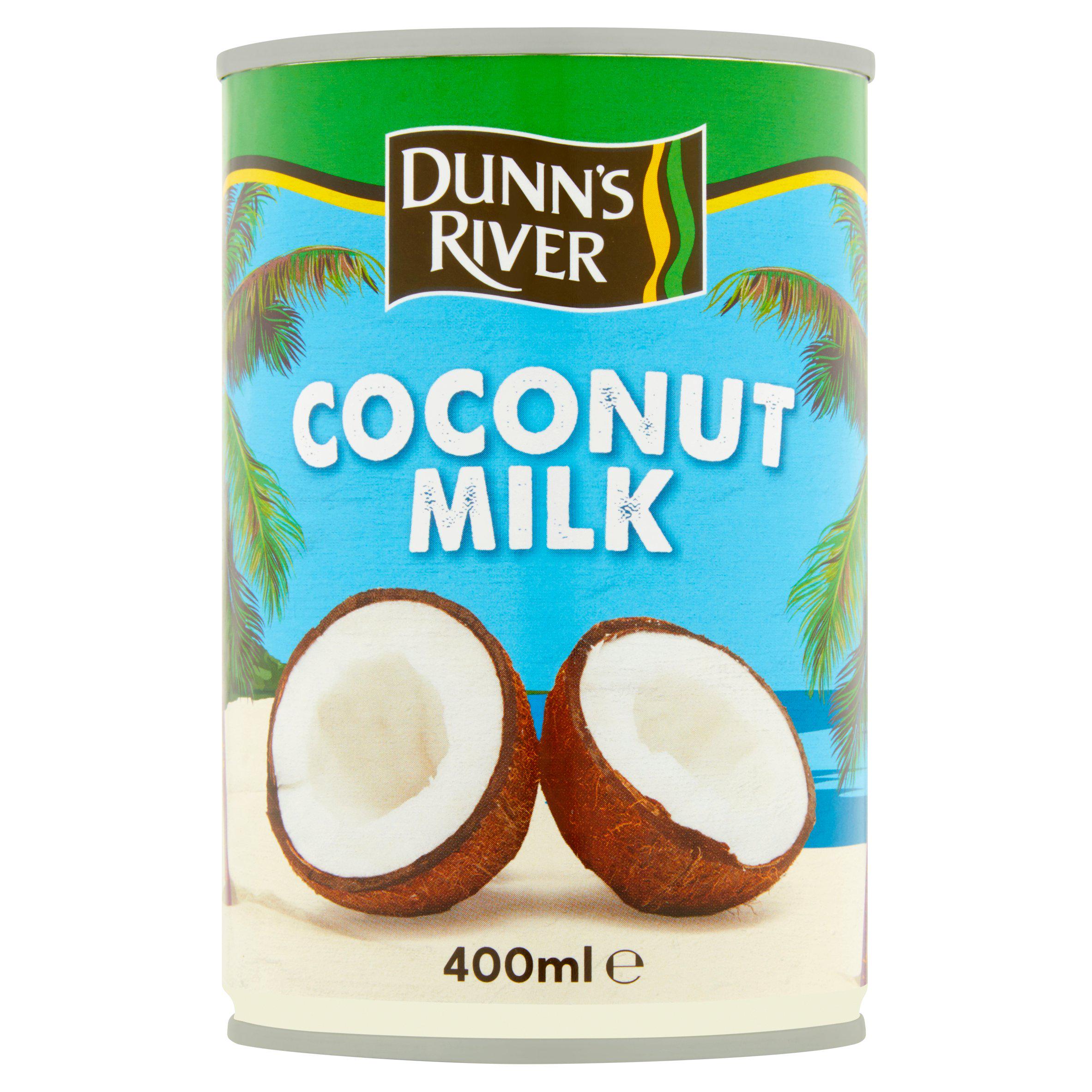Dunn's River coconut milk 400ml can (British brand)