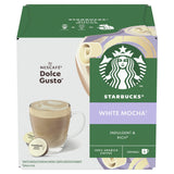 Starbucks White Mocha coffee pods 6 drinks, imported from the UK