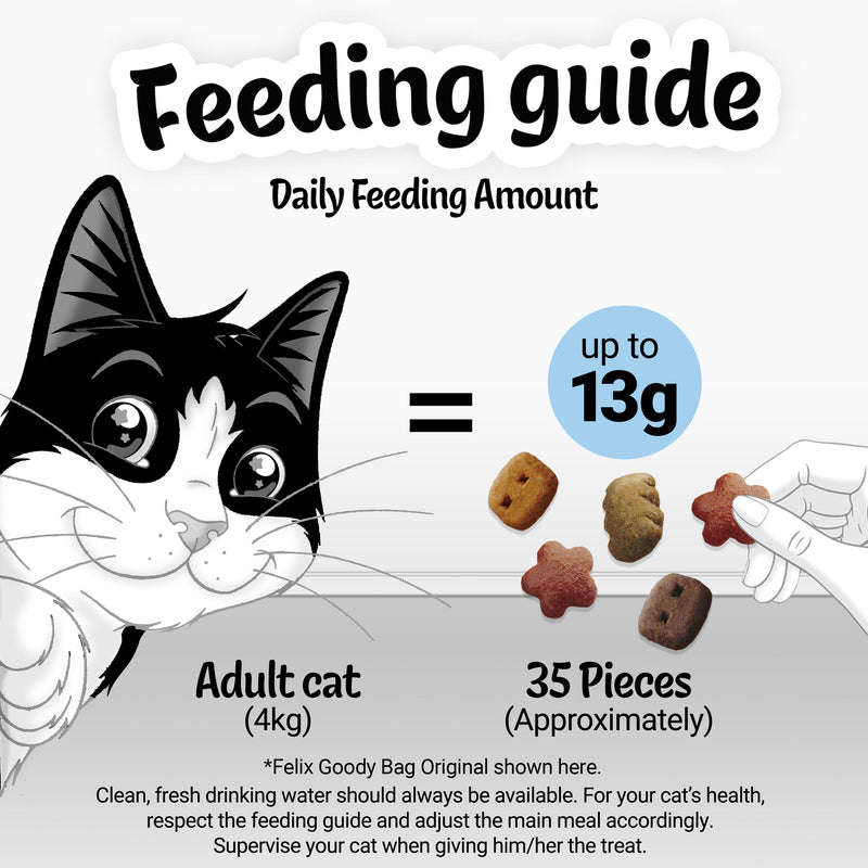 Felix cat treats Seaside Mix 200g, imported from the UK