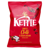 Kettle sweet chilli sour cream potato chips 130g (British brand)