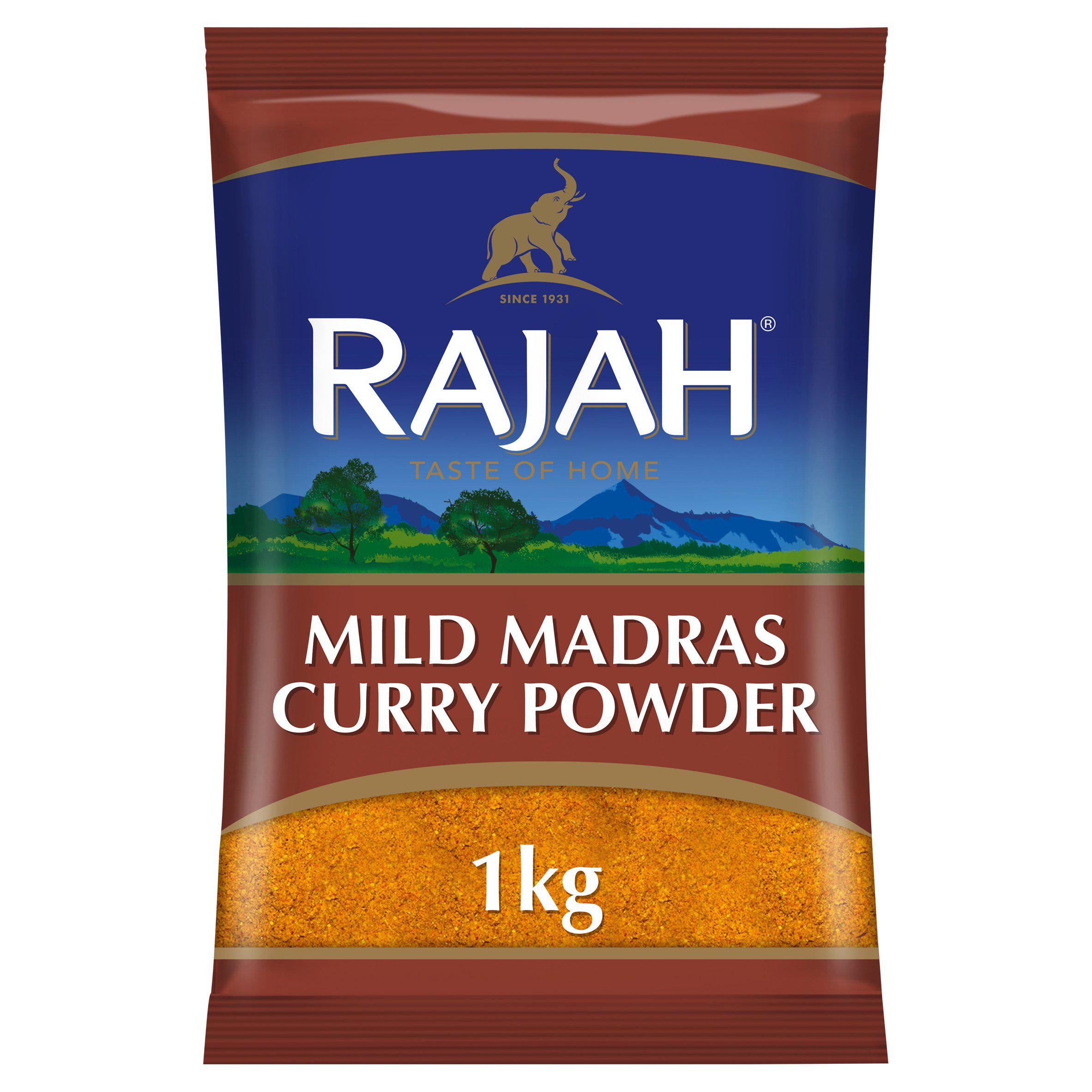 Rajah Mild Madras Curry Powder 1kg GOODS Sainsburys   