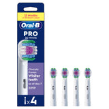 Oral-B 3D White toothbrush heads x4, imported from the UK