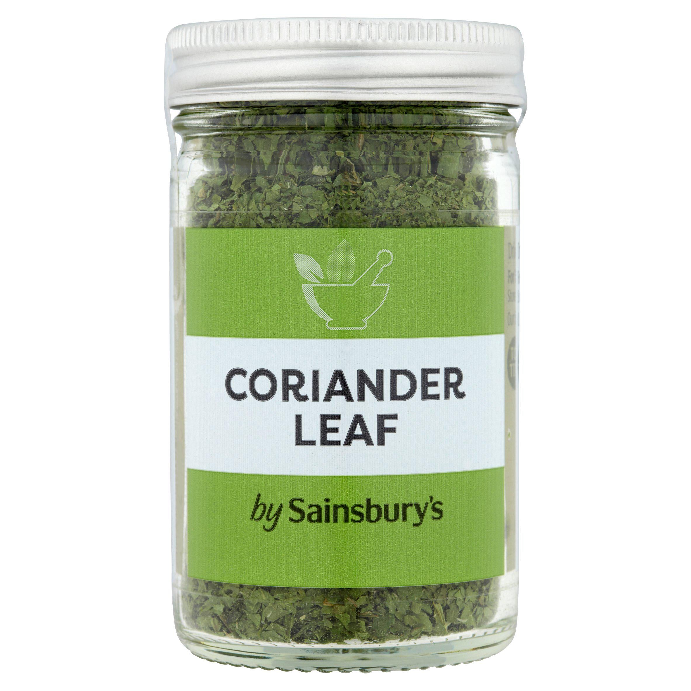Sainsbury's coriander leaf dried 9g (British brand)