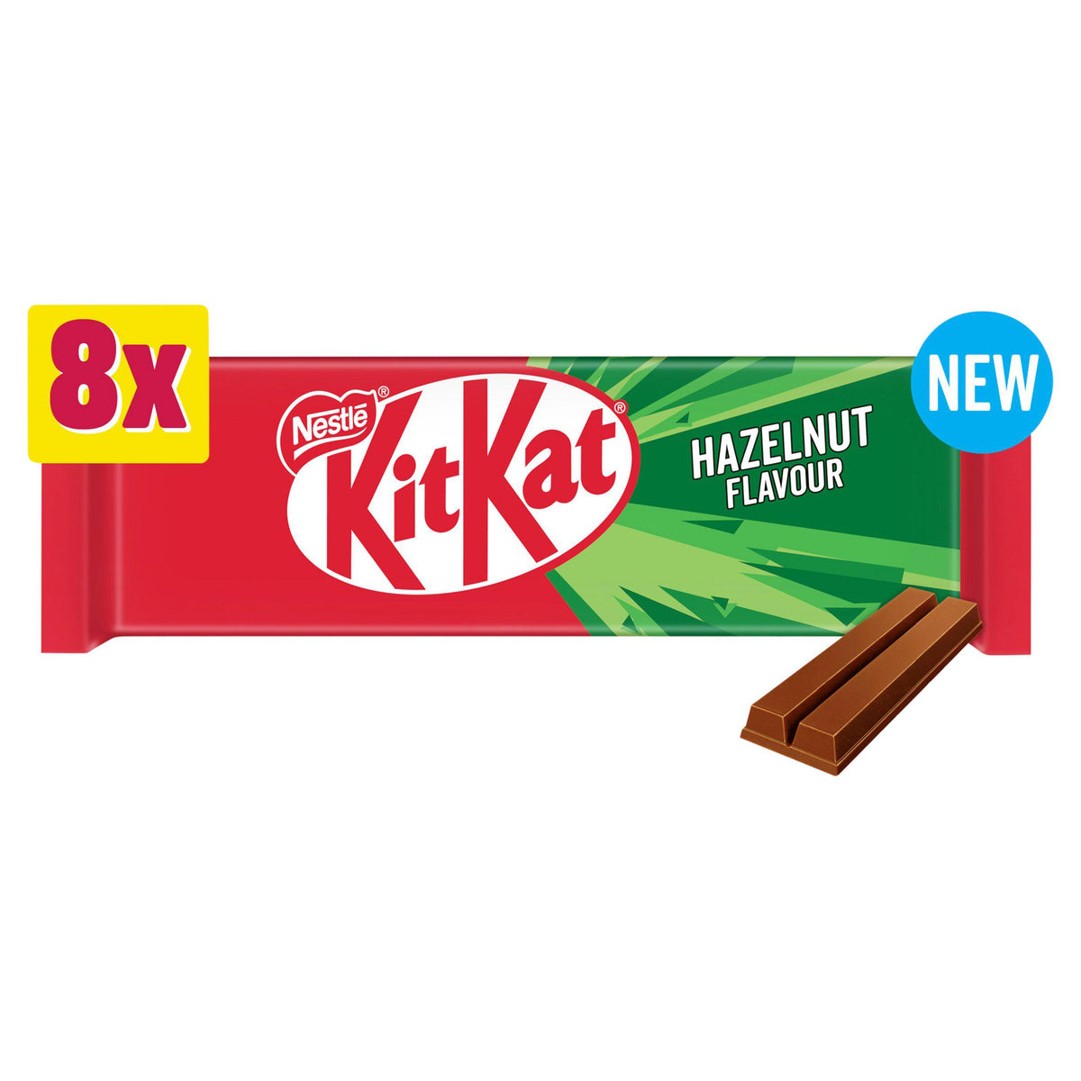 KitKat hazelnut chocolate multipack 165.6g - British product
