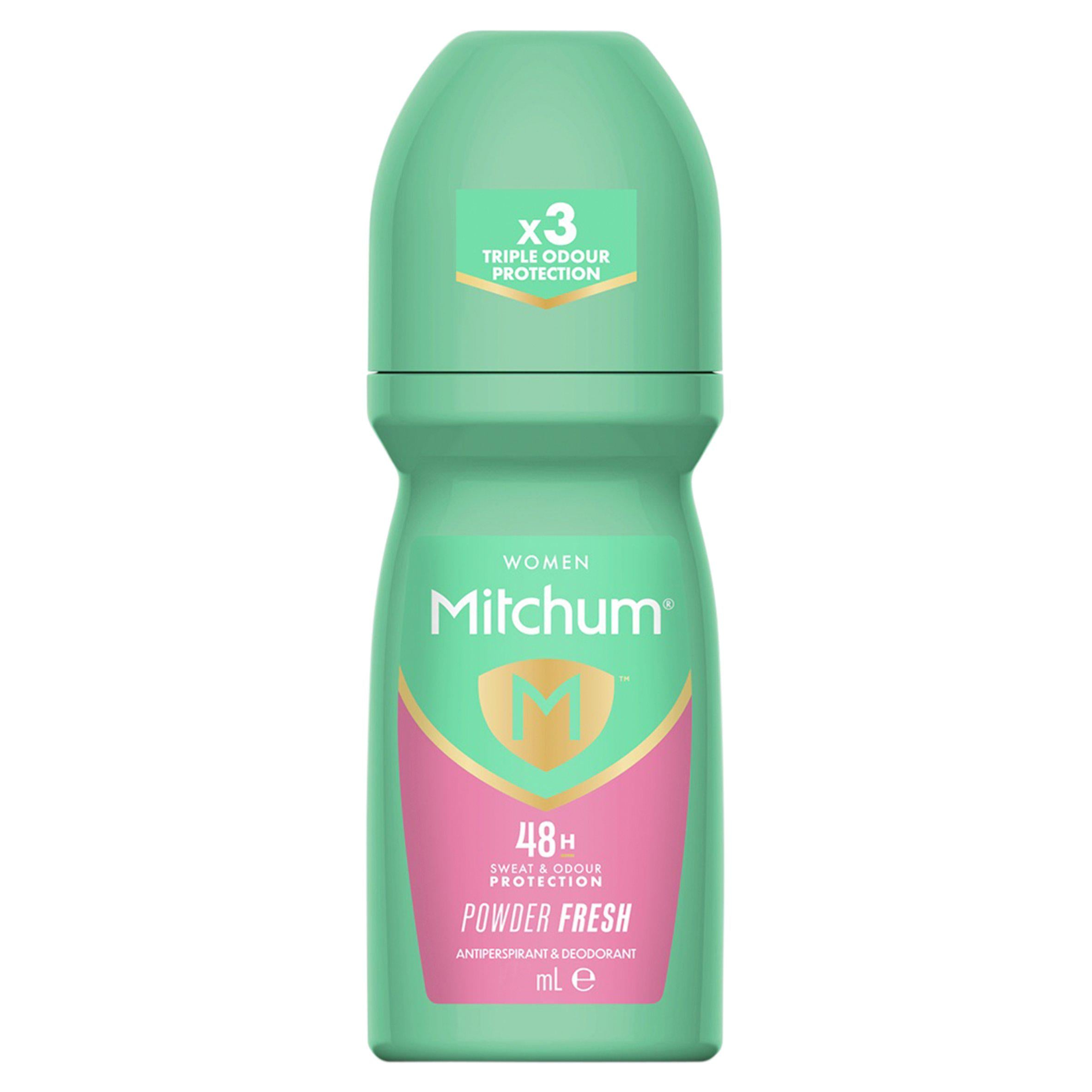 Mitchum Powderfresh Roll-On 100ml, imported from the UK