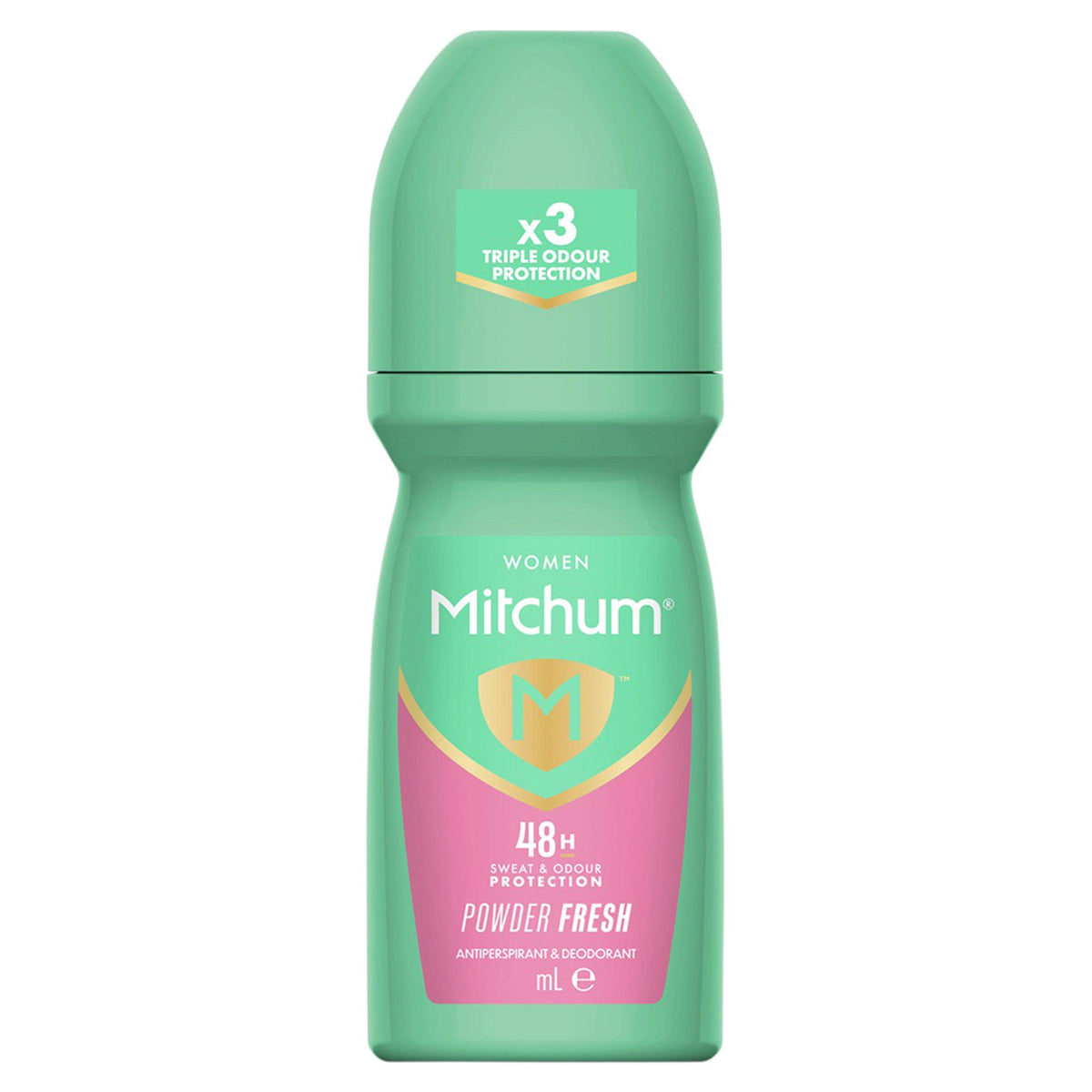 Mitchum Powderfresh Roll-On 100ml, imported from the UK