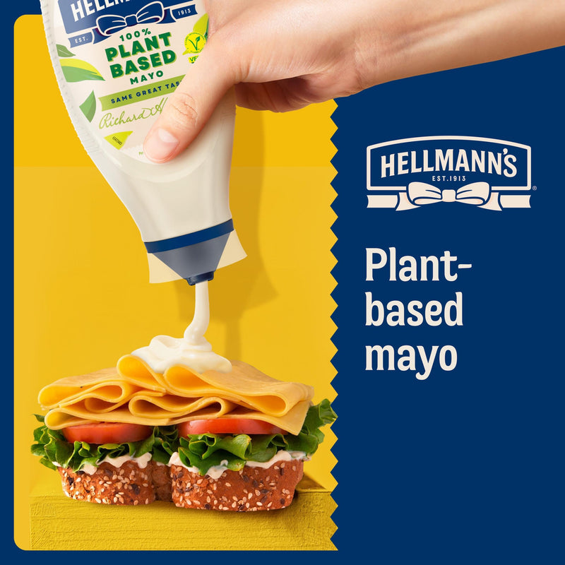 Hellmann's 100% Plant Based Mayo 430ml, UK version