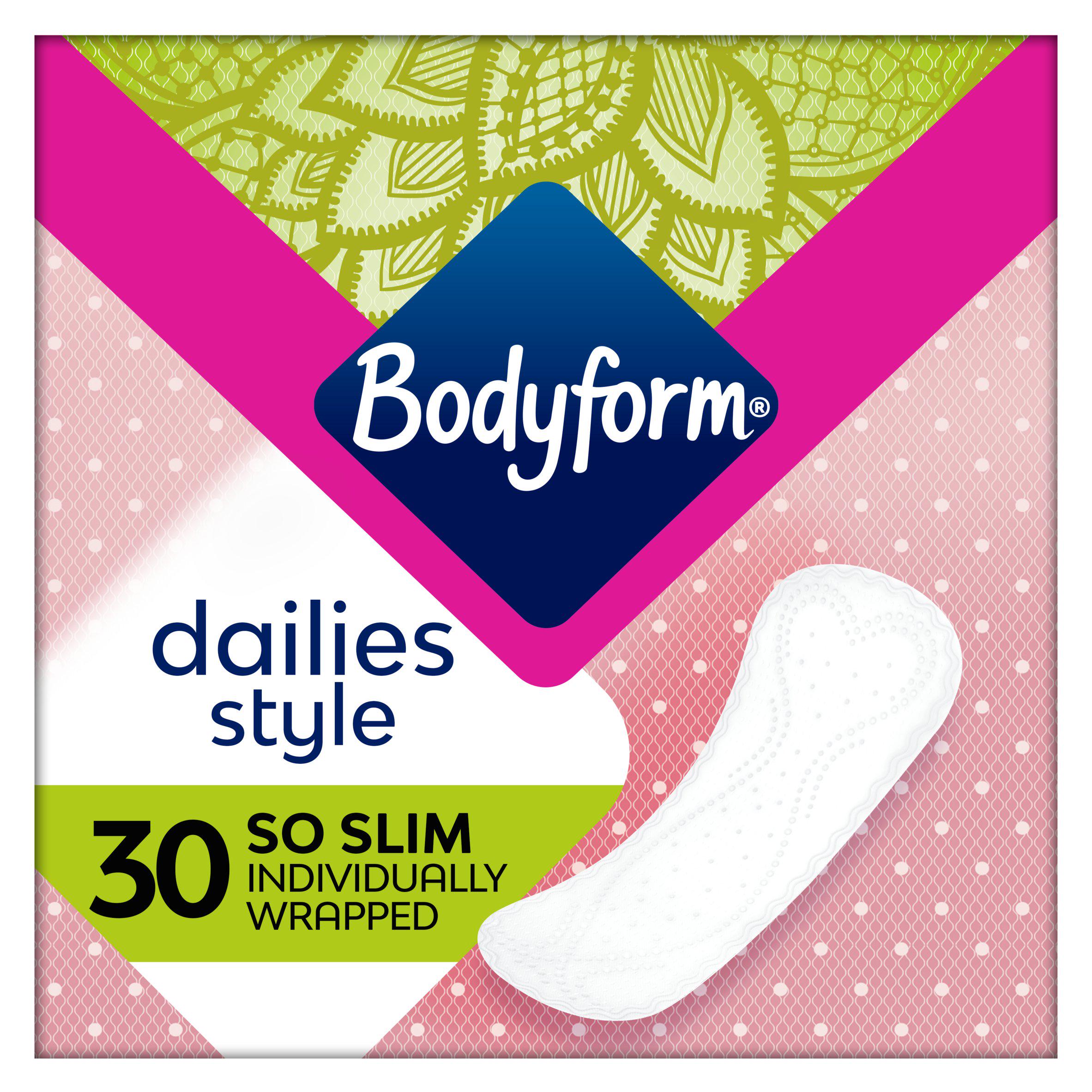 Bodyform Dailies So Slim Panty Liners 30 - British product