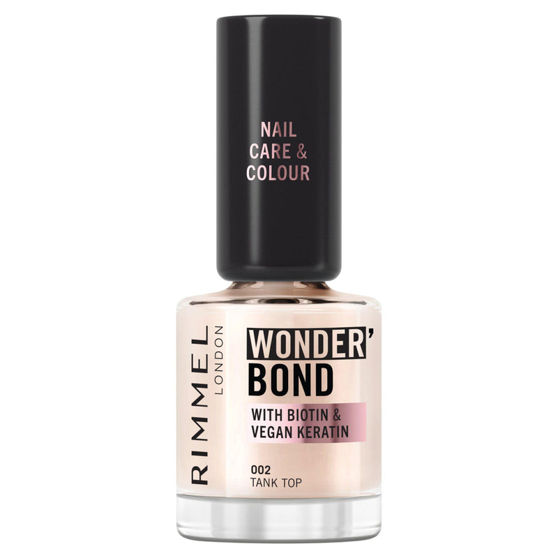 Rimmel Wonder Bond nail polish 002 Tank Top 12ml (British brand)
