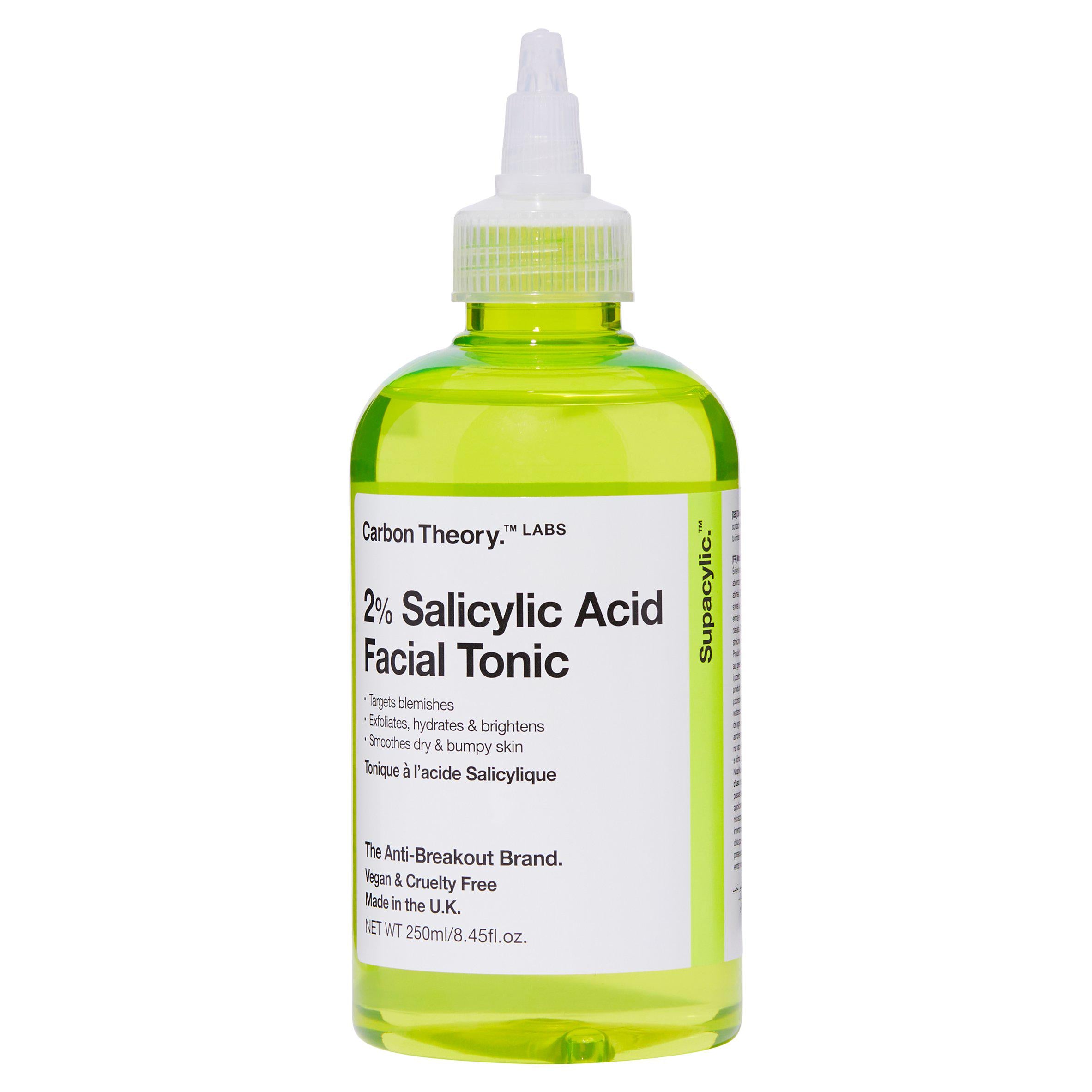 Carbon Theory Salicylic Acid Facial Tonic 250ml - British product