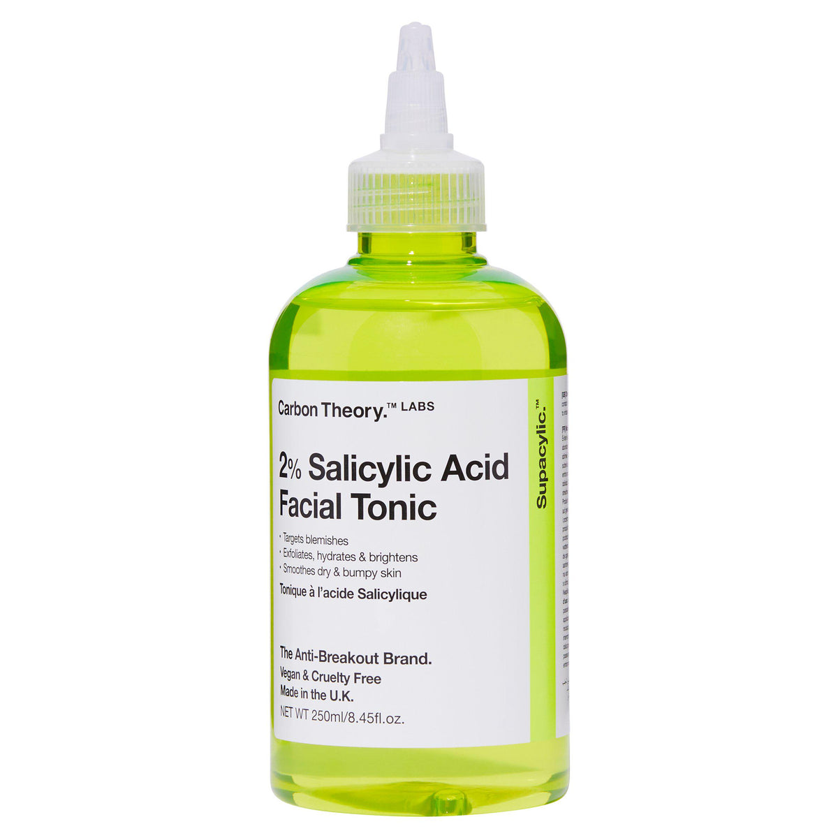 Carbon Theory Salicylic Acid Facial Tonic 250ml - British product