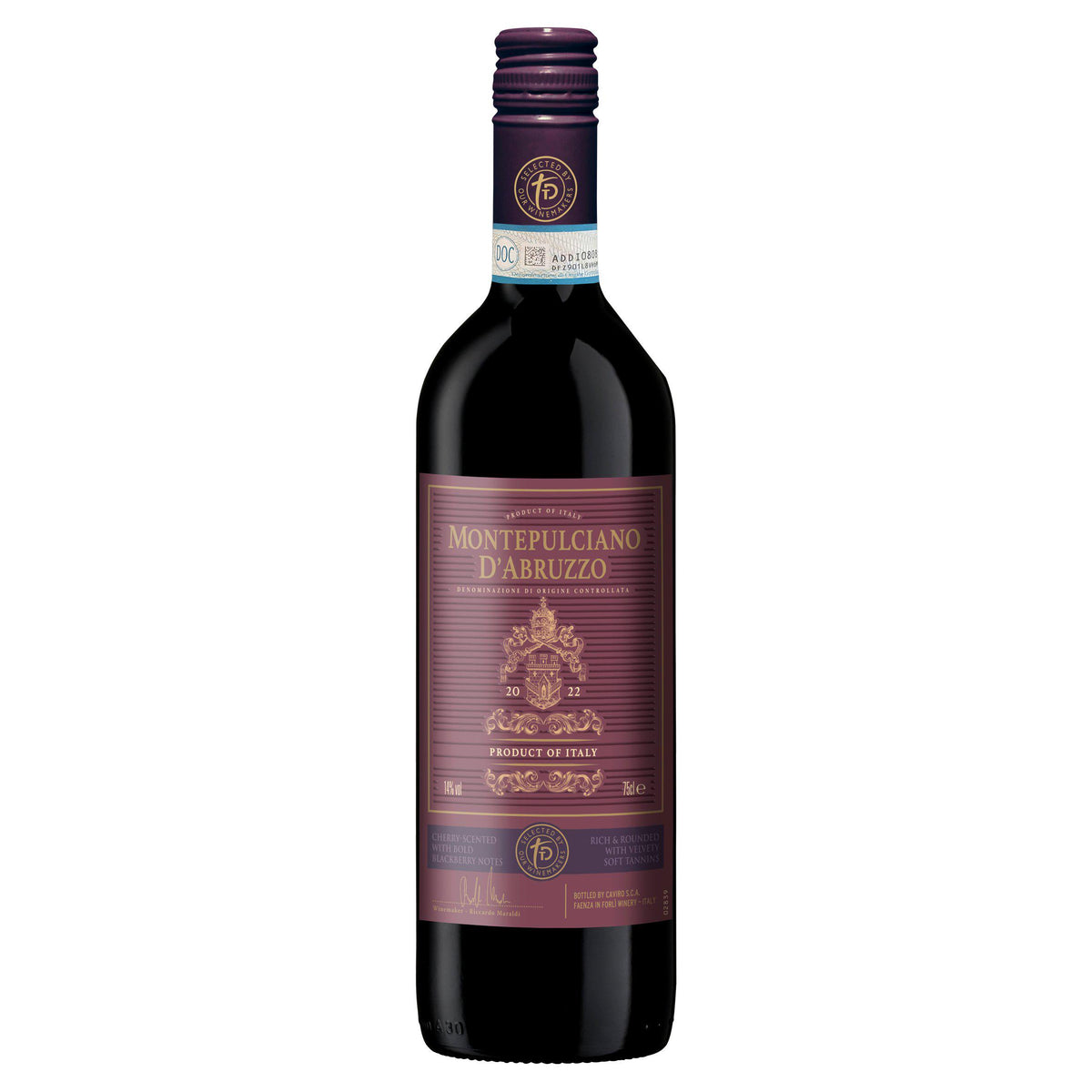 Sainsbury's Montepulciano D'abruzzo red wine 75cl (British brand)