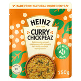 Heinz Curry Chickpeas with Coconut & Spinach pouch 250g, imported from the UK
